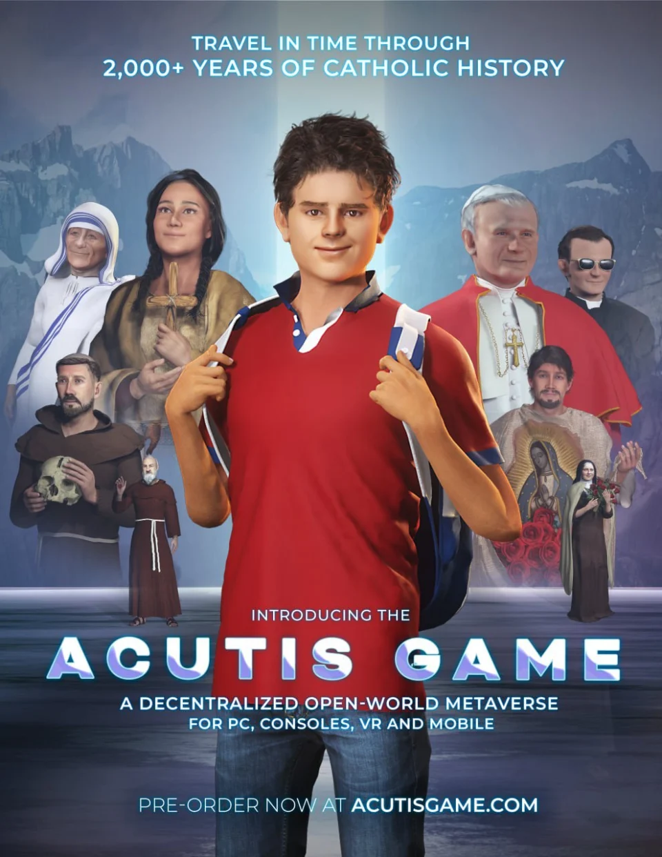 Faith Games Launches Acutis Game™ and Virtual Reality Experiences as Part of its Catholic Metaverse